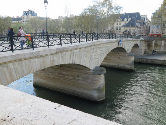 Pont de l'Archevêché, 2019