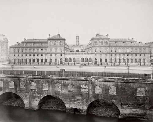 Hôtel-Dieu en 1870.